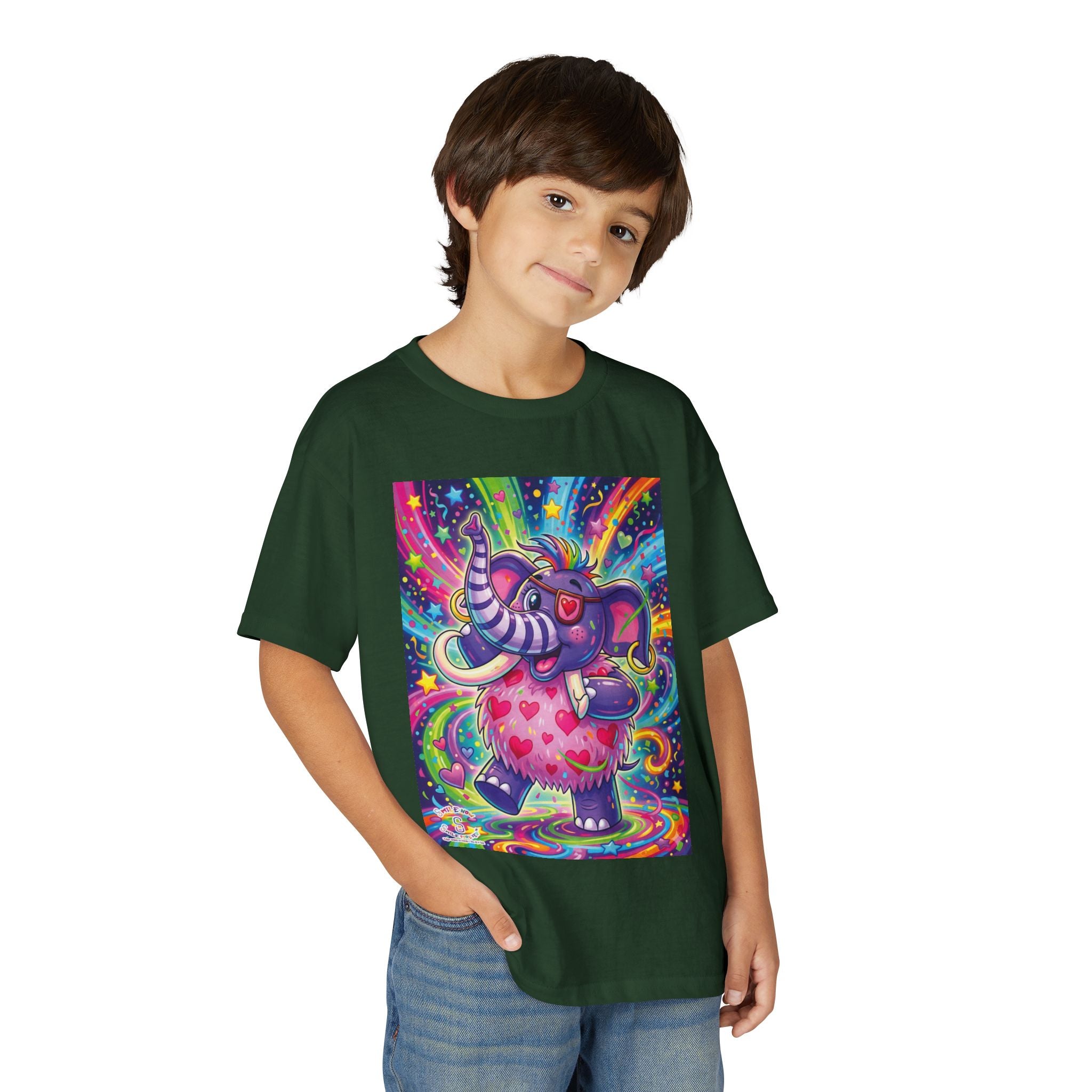 Piklez™ Youth DryBlend® T-Shirt – "Born to Celebrate!" Graphic Shirt | Smile Universe Collection