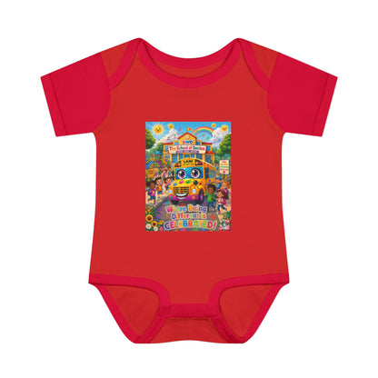 Lani™ Infant Baby Rib Bodysuit – "Where Being Different is CELEBRATED!" Graphic