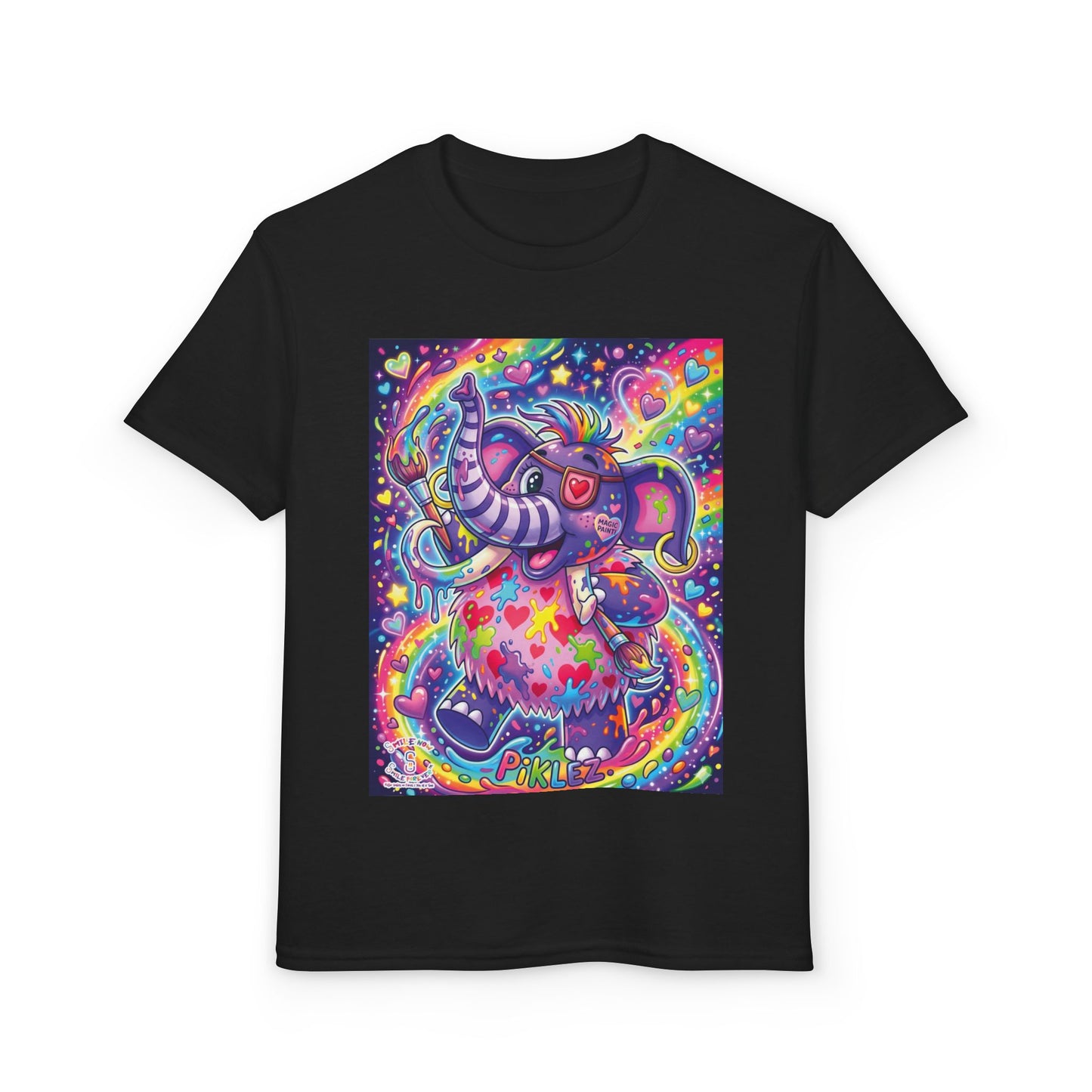 Piklez™ Youth DryBlend® T-Shirt – "Magic Paint!" Graphic Shirt | Smile Universe Collection
