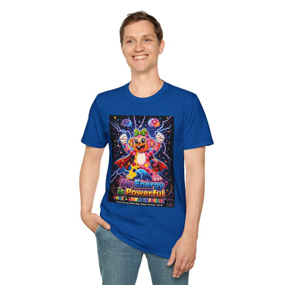 Panz™ Unisex Softstyle T-Shirt  for Adult– "My Energy is Powerful" Graphic Tee | Smile Universe Collection