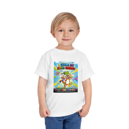 Potz™ Toddler Short Sleeve Tee – "I Guide My ADHD Energy!" Graphic Tee | Smile Universe Collection