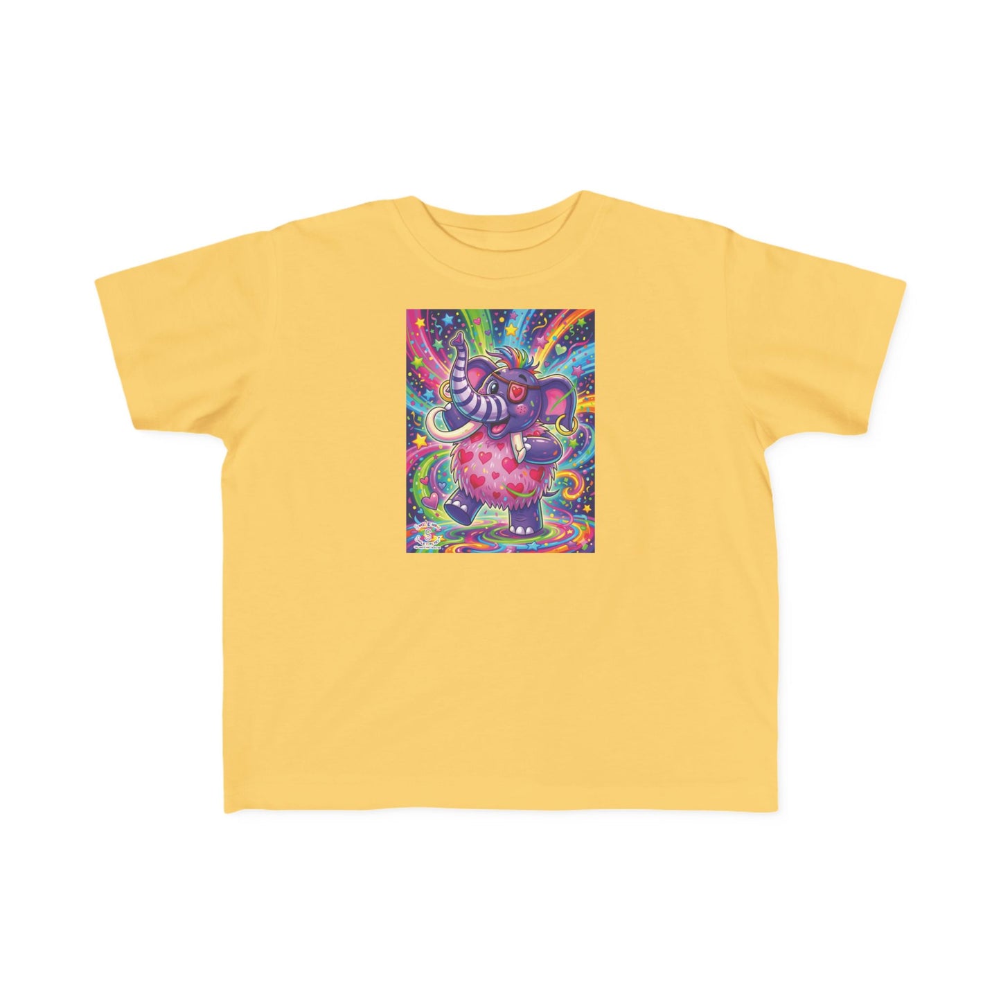 Piklez™ Toddler's Fine Jersey Tee – "Born to Celebrate!" Graphic Shirt | Smile Universe Collection