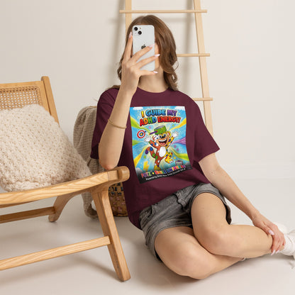 Potz™ Unisex Heavy Cotton™ Tee – "I Guide My ADHD Energy!" Graphic Tee | Smile Universe Collection