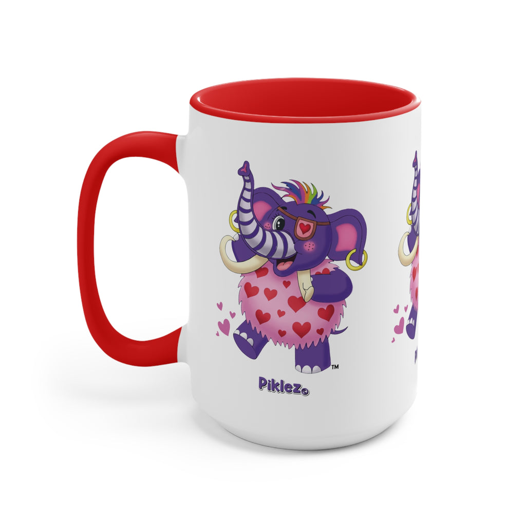 Piklez™ Accent Mug – "Full of Love!" Graphic | Smile Universe Collection