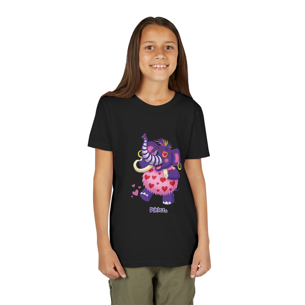Piklez™ Youth Short Sleeve Tee – "Full of Love!" Graphic Shirt | Smile Universe Collection