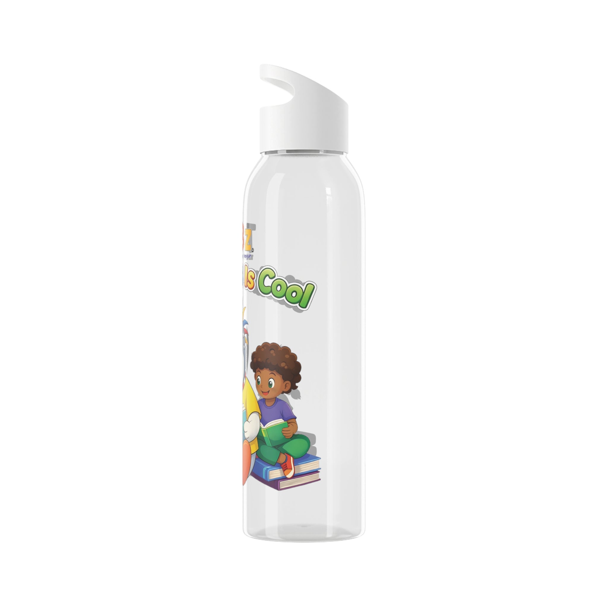 TuBz™ "Kindness Is Cool" Kids Water Bottle - School Hydration Bottle | Smile Universe TuBz4Kidz