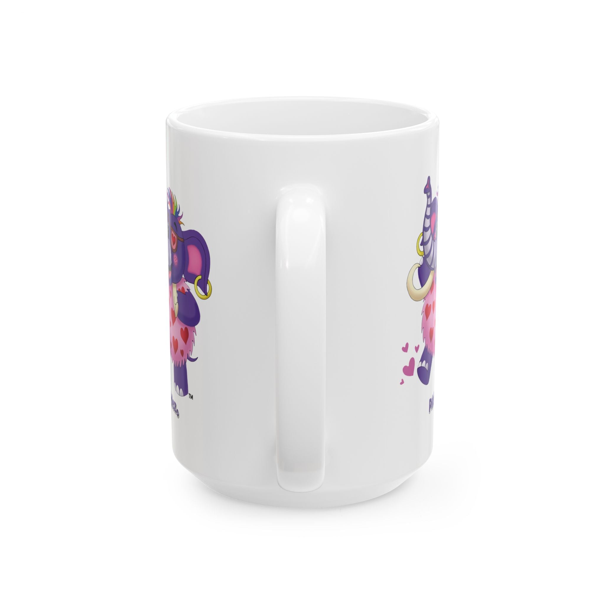 Piklez™ Ceramic Mug (11oz & 15oz) – "Full of Love!" Graphic | Smile Universe Collection