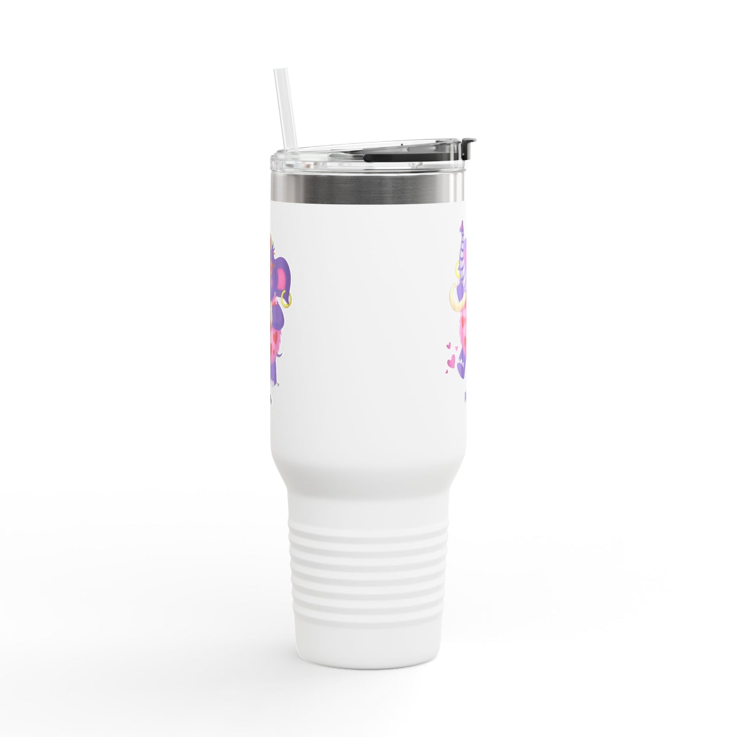 Piklez™ 40oz Insulated Travel Mug – "Full of Love!" Graphic | Smile Universe Collection