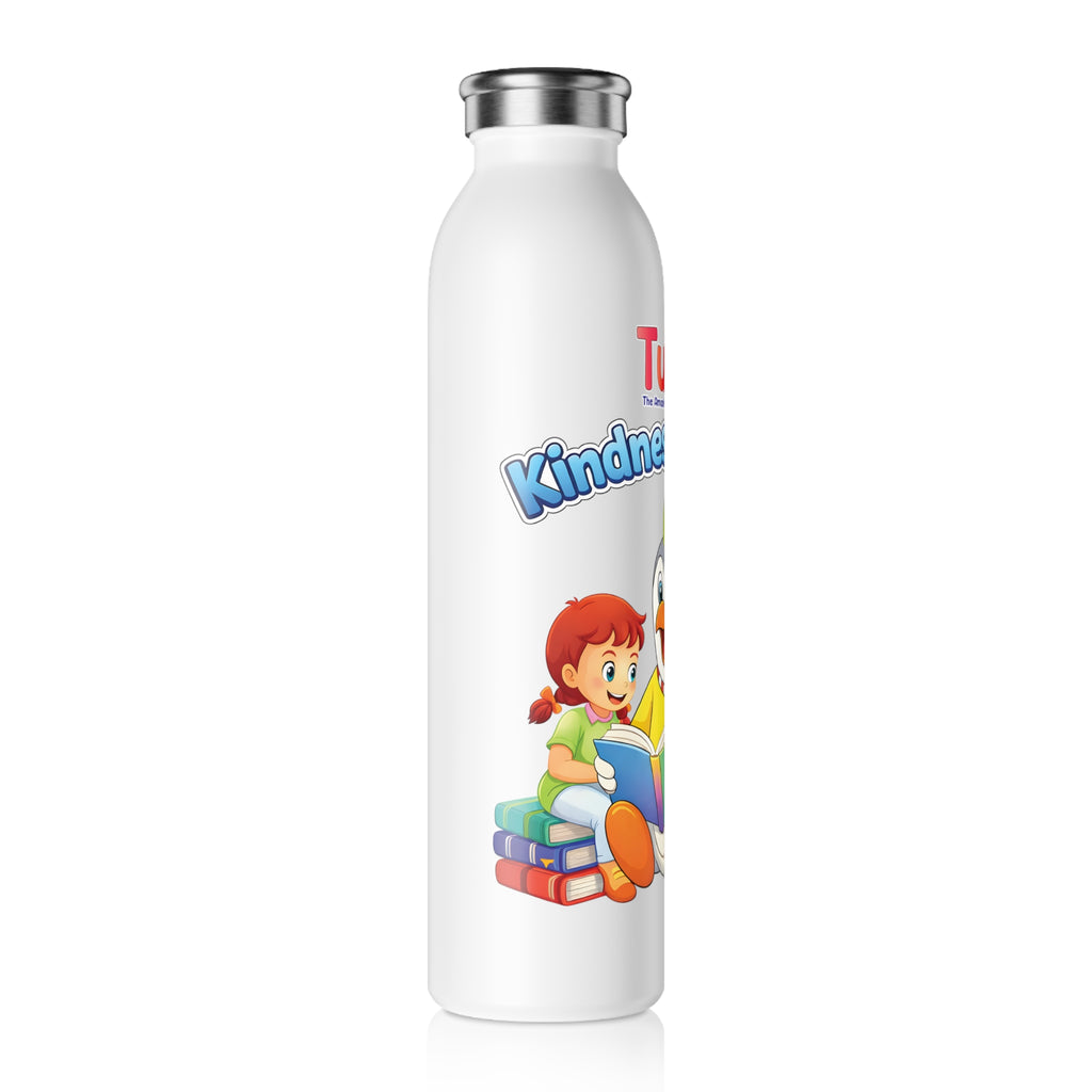 TuBz™ "Kindness Is Cool" Kids Water Bottle - School Hydration Bottle | Smile Universe TuBz4Kidz