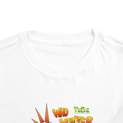 TuBz™ Rockstar Kids T-Shirt - "Who Hotter Than Me!" Graphic Tee | Smile Universe TuBz4Kidz Collection
