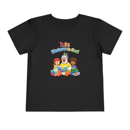 TuBz™ "Kindness Is Cool" Kids T-Shirt - Positive Message Graphic Tee | Smile Universe TuBz4Kidz