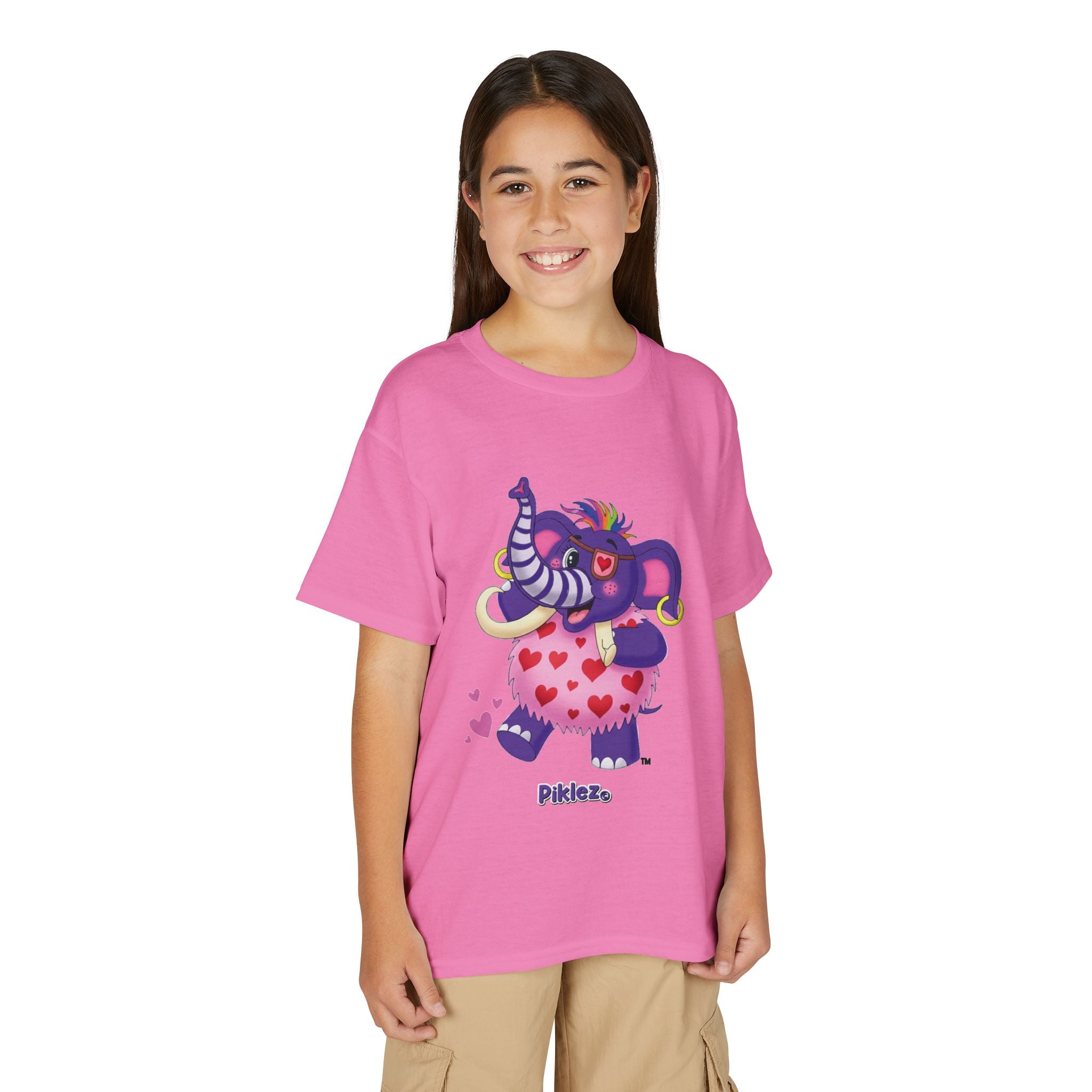 Piklez™ Youth DryBlend® T-Shirt – "Full of Love!" Graphic Shirt | Smile Universe Collection