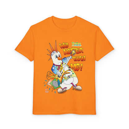 TuBz™ Rockstar Kids T-Shirt - "Who Hotter Than Me!" Graphic Tee | Smile Universe TuBz4Kidz Collection