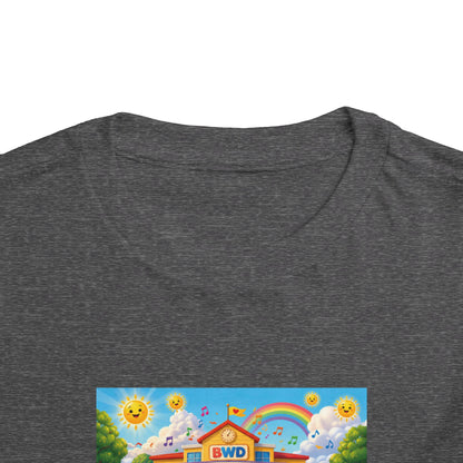 Lani™ Toddler Short Sleeve Tee – "Where Being Different is CELEBRATED!" Graphic Shirt
