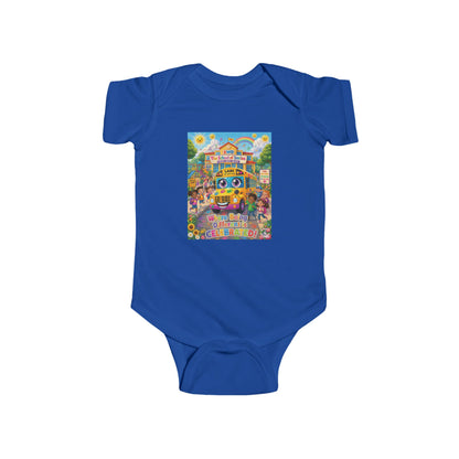 Lani™ Infant Fine Jersey Bodysuit – "Where Being Different is CELEBRATED!" Graphic