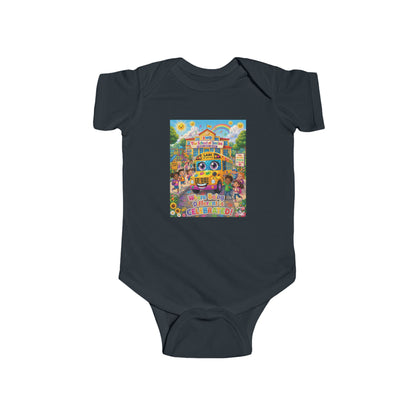 Lani™ Infant Fine Jersey Bodysuit – "Where Being Different is CELEBRATED!" Graphic