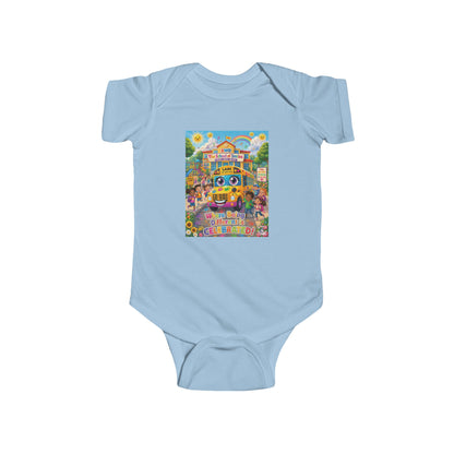 Lani™ Infant Fine Jersey Bodysuit – "Where Being Different is CELEBRATED!" Graphic