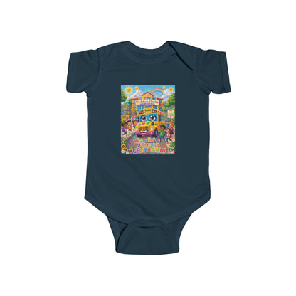 Lani™ Infant Fine Jersey Bodysuit – "Where Being Different is CELEBRATED!" Graphic