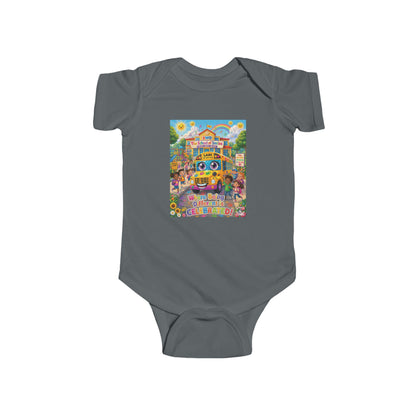 Lani™ Infant Fine Jersey Bodysuit – "Where Being Different is CELEBRATED!" Graphic