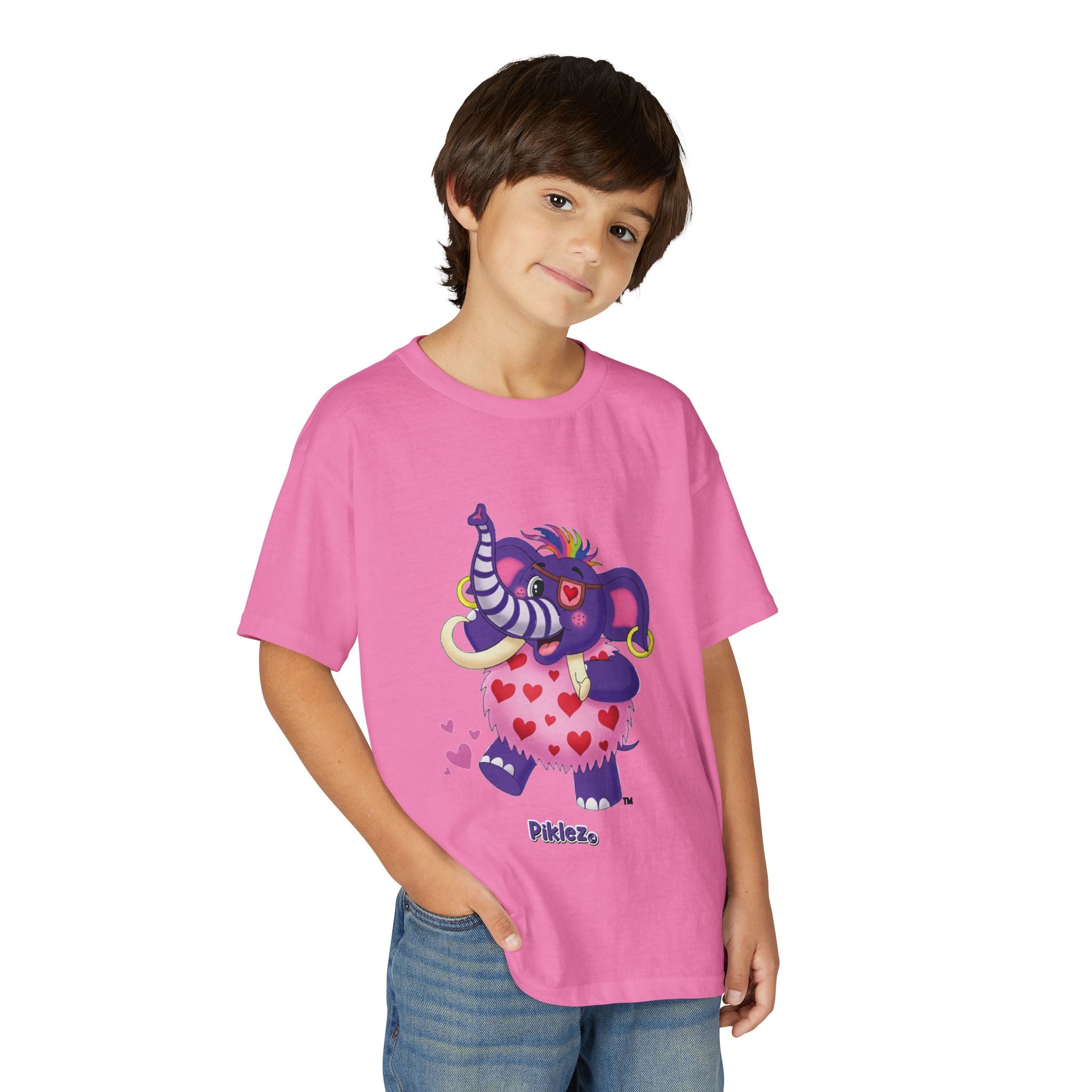 Piklez™ Youth DryBlend® T-Shirt – "Full of Love!" Graphic Shirt | Smile Universe Collection