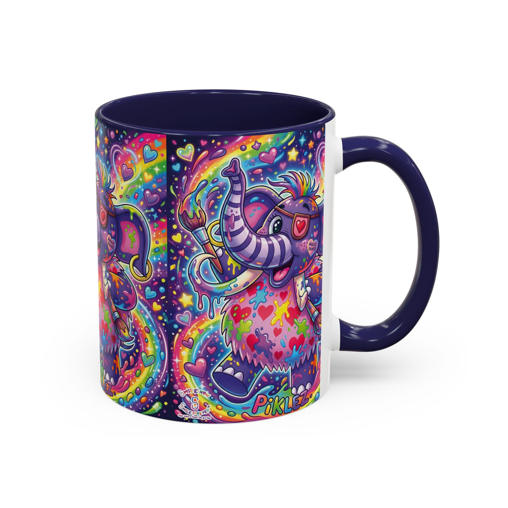 Piklez™ 15oz Ceramic Mug – "Magic Paint!" Graphic | Smile Universe Collection