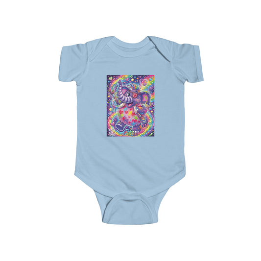 Piklez™ Infant Fine Jersey Bodysuit – "Magic Paint!" Graphic | Smile Universe Collection