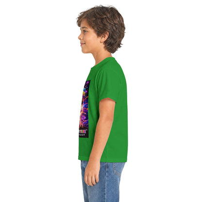 Panz™ Kids Softstyle Tee – "Differently Amazing & Loudly Autistic!" Graphic | Smile Universe Collection