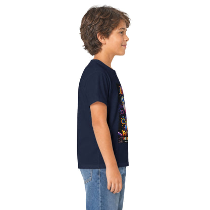 Panz™ Kids Softstyle Tee – "My Mind is Full of Magic" Graphic | Smile Universe Collection