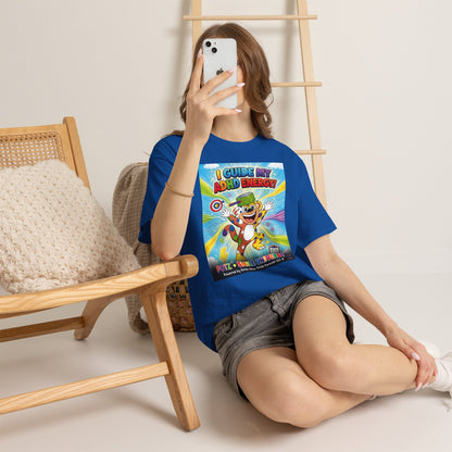 Potz™ Unisex Heavy Cotton™ Tee – "I Guide My ADHD Energy!" Graphic Tee | Smile Universe Collection