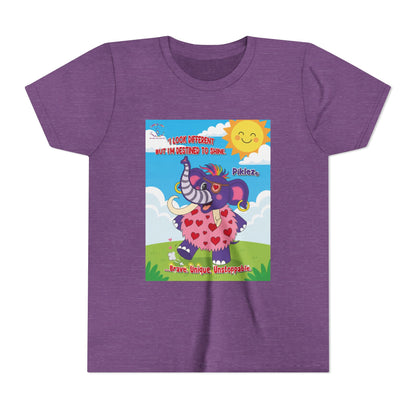 Piklez™ Kids T-Shirt Youth Tee – “Destined to Shine” Graphic Tee | Smile Universe Collection