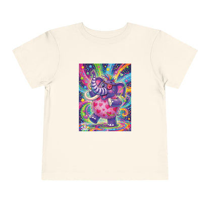 Piklez™ Toddler Short Sleeve Tee – "Born to Celebrate!" Graphic Shirt | Smile Universe Collection
