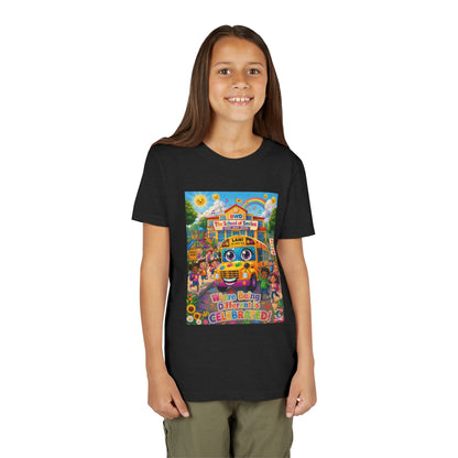 Lani™ Youth Short Sleeve Tee – "Where Being Different is CELEBRATED!" Graphic Shirt