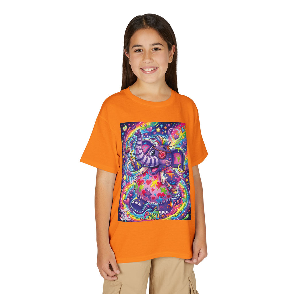 Piklez™ Youth DryBlend® T-Shirt – "Magic Paint!" Graphic Shirt | Smile Universe Collection