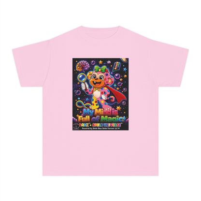 Panz™ Youth Midweight Tee – "My Mind is Full of Magic" Graphic | Smile Universe Collection