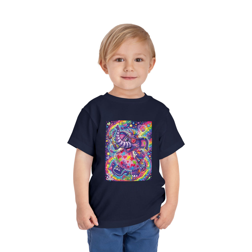 Piklez™ Toddler Short Sleeve Tee – "Magic Paint!" Graphic Shirt | Smile Universe Collection