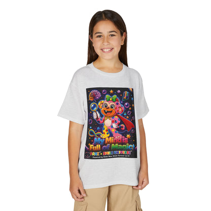 Panz™ Youth DryBlend® T-Shirt – "My Mind is Full of Magic" Graphic | Smile Universe Collection