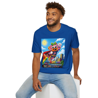 Panz™ Unisex Softstyle T-Shirt – "My Autism is My Superpower" Graphic | Smile Universe Collection