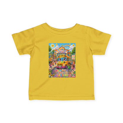 Lani™ Infant Fine Jersey Tee – "Where Being Different is CELEBRATED!" Graphic Shirt