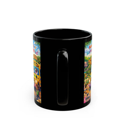 Lani™ Black Mug (11oz & 15oz) – "Adventure Starts With Us!" Graphic
