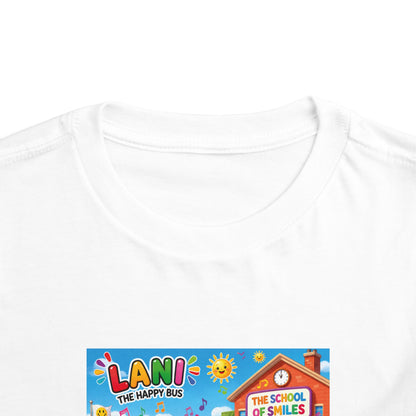 Lani™ Toddler Short Sleeve Tee – "Let's Sing Happiness Together!" Graphic