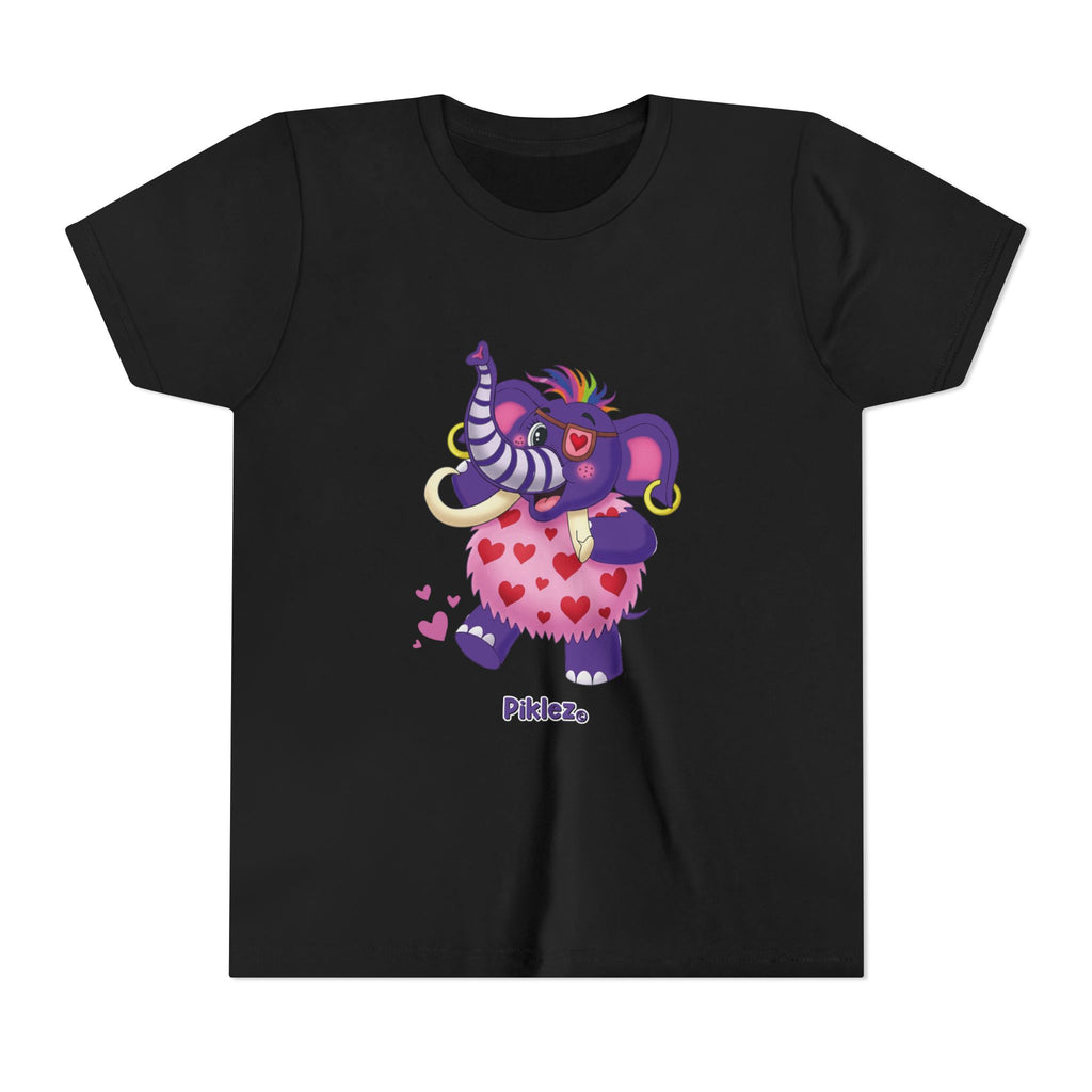 Piklez™ Youth Short Sleeve Tee – "Full of Love!" Graphic Shirt | Smile Universe Collection