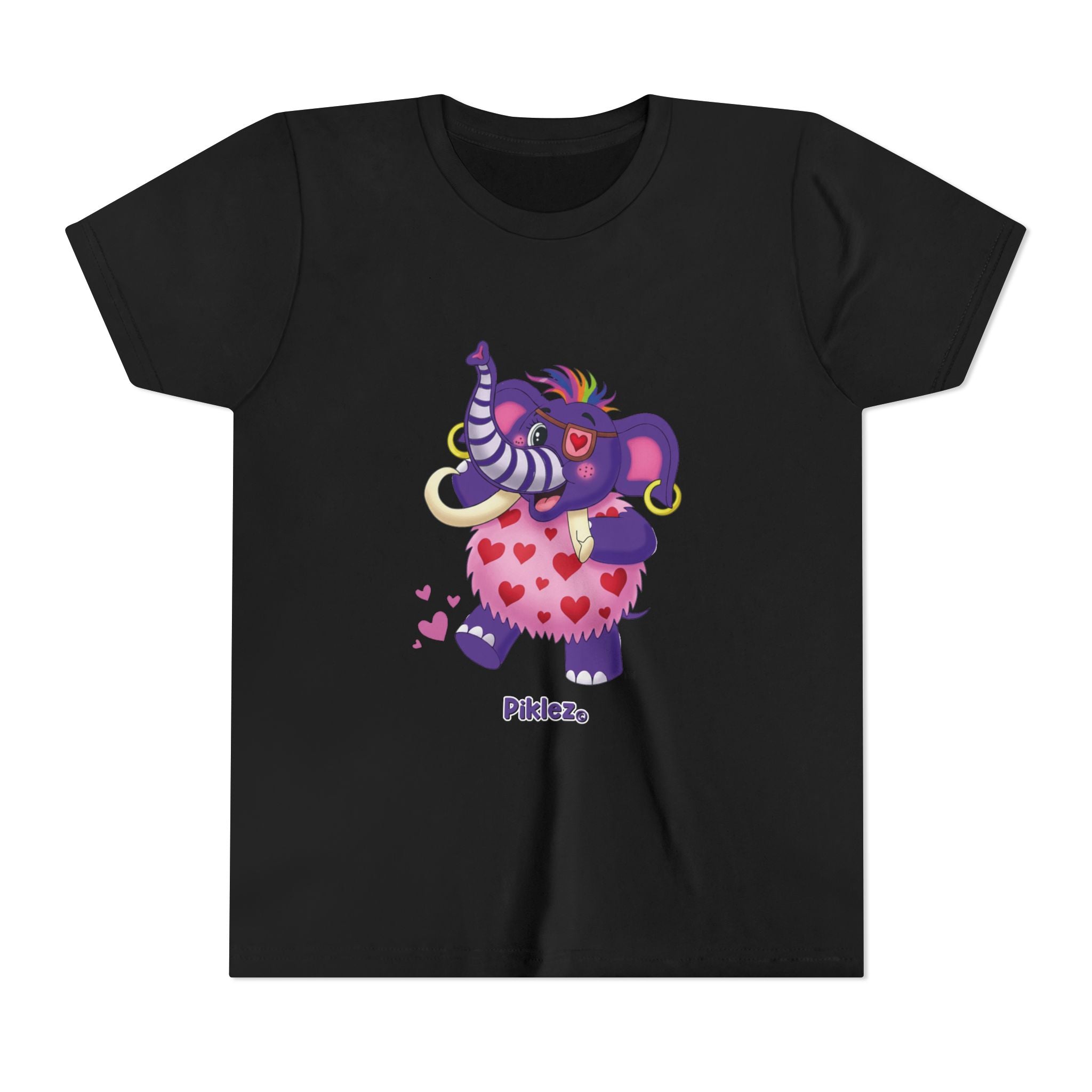 Piklez™ Youth Short Sleeve Tee – "Full of Love!" Graphic Shirt | Smile Universe Collection