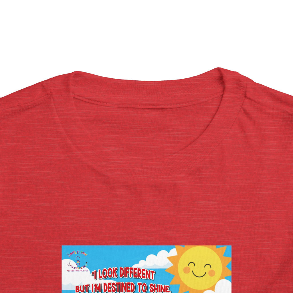 Piklez™ Toddler Tee – “Destined to Shine” Graphic Shirt | Smile Universe Collection