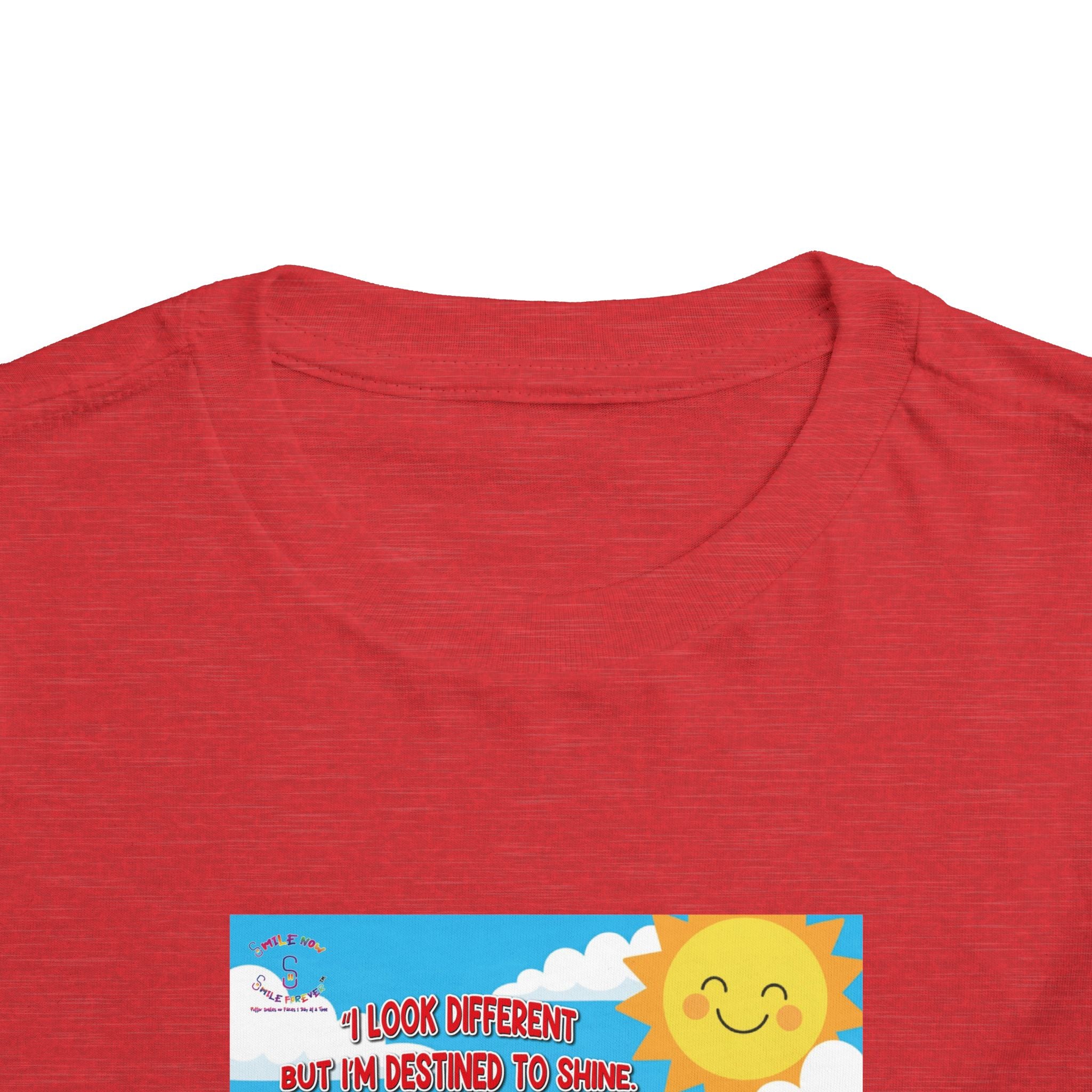 Piklez™ Toddler Tee – “Destined to Shine” Graphic Shirt | Smile Universe Collection