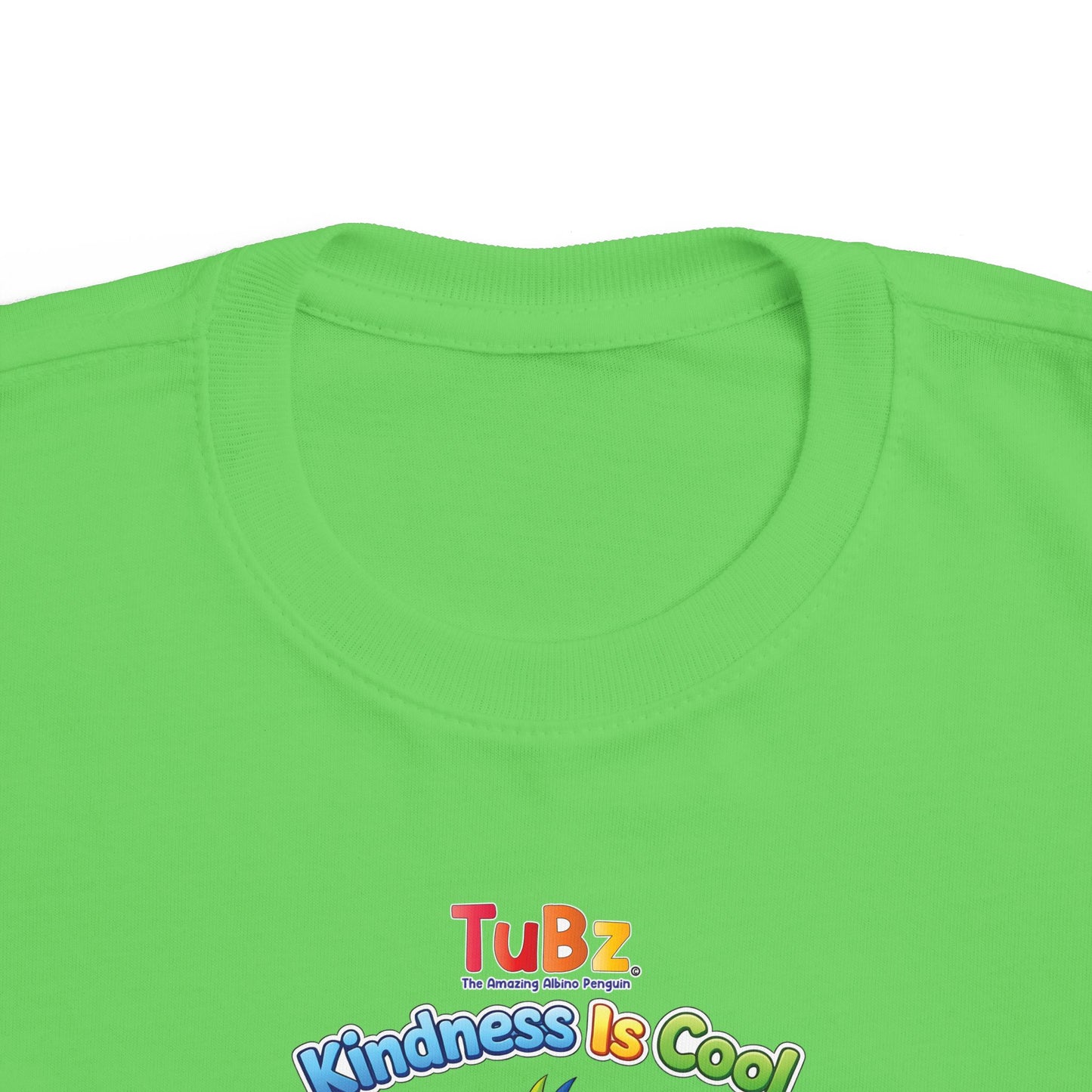 TuBz™ "Kindness Is Cool" Kids T-Shirt - Positive Message Graphic Tee | Smile Universe TuBz4Kidz