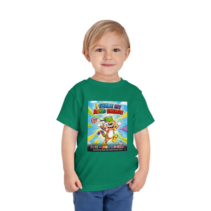 Potz™ Toddler Short Sleeve Tee – "I Guide My ADHD Energy!" Graphic Tee | Smile Universe Collection