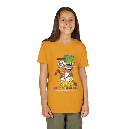 Potz™ Youth Short Sleeve Tee – Playful Graphic Tee | Smile Universe Collection