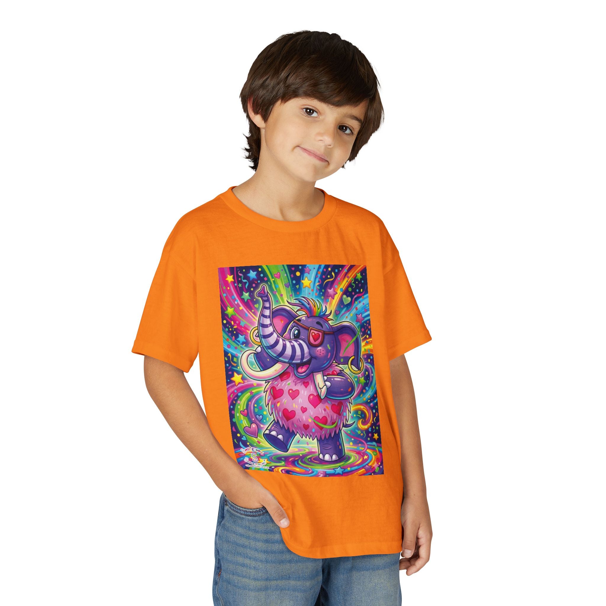 Piklez™ Youth DryBlend® T-Shirt – "Born to Celebrate!" Graphic Shirt | Smile Universe Collection