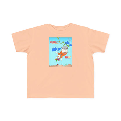 TuBz™ "I Can Do Hard Things" Toddler T-Shirt | Toddler's Fine Jersey Tee  - Positive Kids Graphic Tee