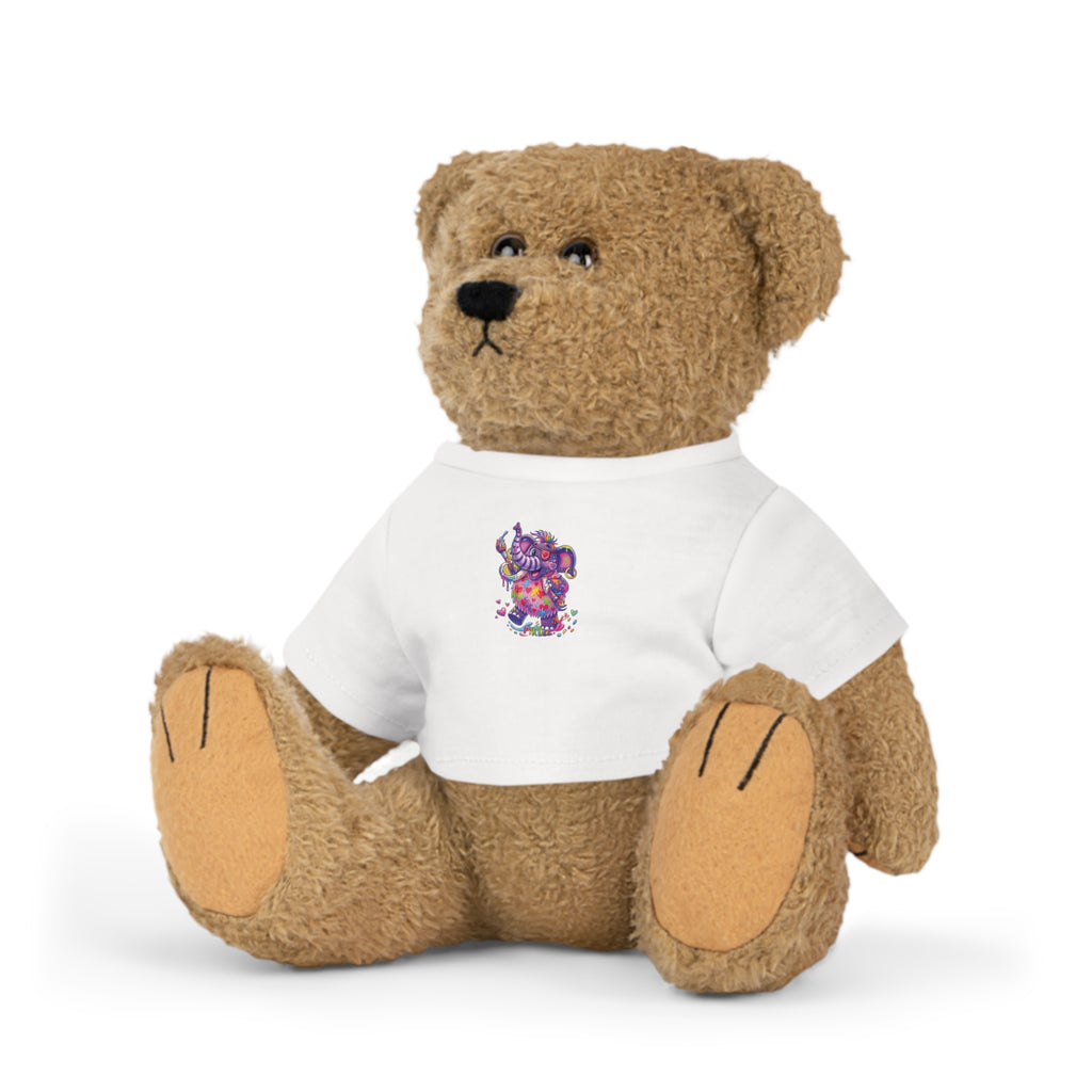 Piklez™ Plush Toy with T-Shirt – "Magic Paint!" Graphic | Smile Universe Collection